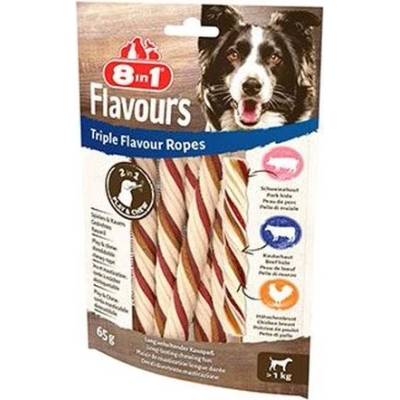 Pochoutka 8in1 Triple Flavour Ropes 65 g