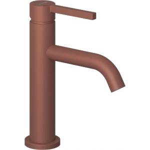 Kludi Nova Fonte - Смесител за умивалник с изход Push-Open, EcoPlus, матова тухла 20289O515 (20289O515)