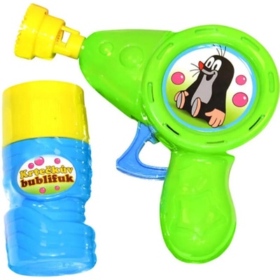 Bublifuk Krtek krteček mačkací pistol 55 ml
