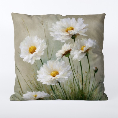 Takoy Povlak na polštář 45x45 nepromokavý polyester sedmikrásky 2-HT-00307 | 45 x 45 cm