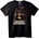 NOONEBRAND Тениска Природата - ключ към живота - XS, Black