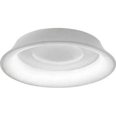 Veller, indoor ceiling lamp, white metal lamp with white acryl shade, 36W, with shade: 2500lm, without shade: 3000lm, 30 (71047)