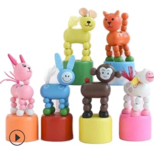 Armtoys ДЪРВЕНИ ТАНЦУВАЩИ ЖИВОТНИ 6 ВИДА - igrachko
