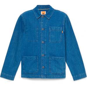 Timberland Мъжко ежедневно яке Timberland Kempshire Herringbone Denim Chore Jacket Casual jacket - Moody Blue Wash (003-3622-0111)