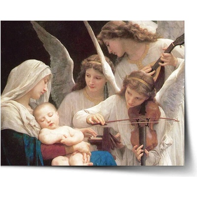 Sablio Plagát Panna s anjelmi - William-Adolphe Bouguereau - 90x60 cm