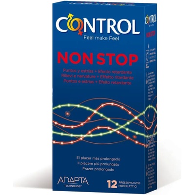 CONTROL Презервативи за задържане control nonstop 12 броя
