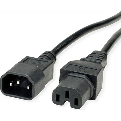 Roline Power cable C14 to C15 extension, 1.8m, 19.99. 1122