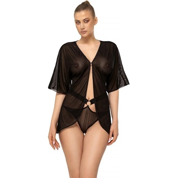 Anais Секси нощница Koszulka-Velo-CzarnyV-56517-Czarny - Черен, размер S/M