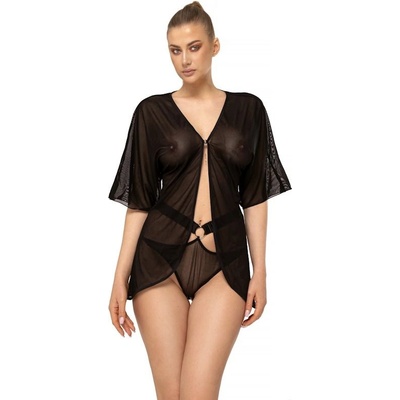 Anais Секси нощница Koszulka-Velo-CzarnyV-56517-Czarny - Бял, размер S/M