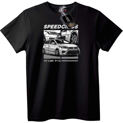 NOONEBRAND Тениска Speedcross Toyota Yaris - L, White