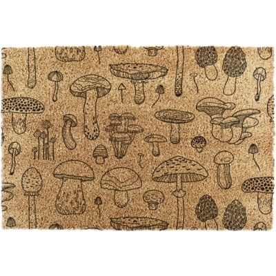 Artsy Mats Изтривалка от кокосови влакна 40x60 cm Mushrooms - Artsy Doormats (6040-MUSHROOMS)