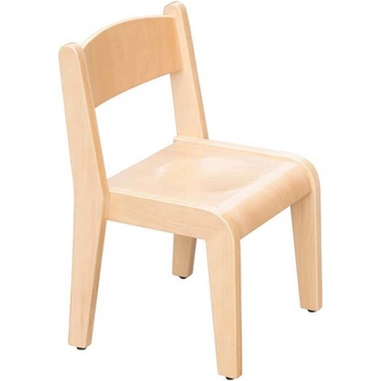 Image 1 of Classic world educational Детски дървен стол, размер l