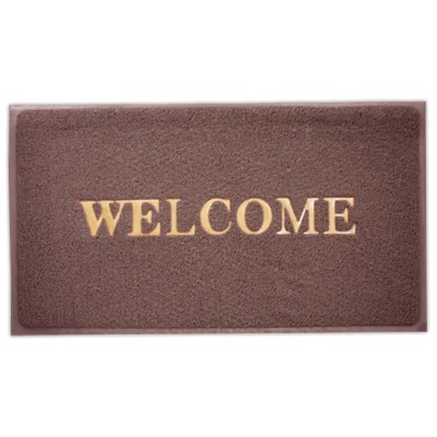 Jin bo yang CN-Изтривалка Welcome кафява 58/88 см 5243-4200-2 (0198324)
