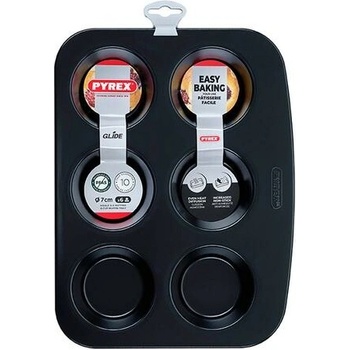 Pyrex forma na muffiny 6 ks 6x3,5CM