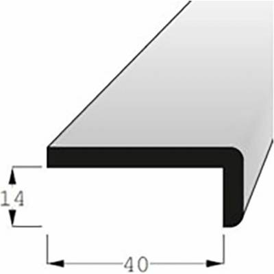 Lišta tvaru L 14x40mm, délka 240cm