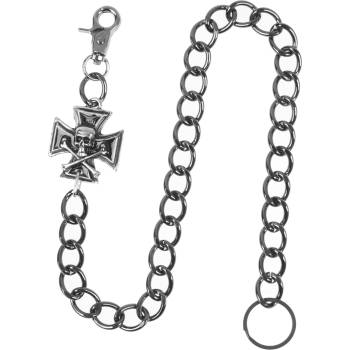 FALON верижка Skull And Bones Cross - PSY1160