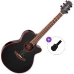 Takamine GF49CE CB Basic SET Cosmic Black Sparkle Електро-акустична китара Джъмбо