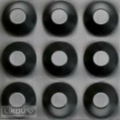 Fólie nopová Linop 20-V 800 výška nopu 20 mm černá – 2×20 m