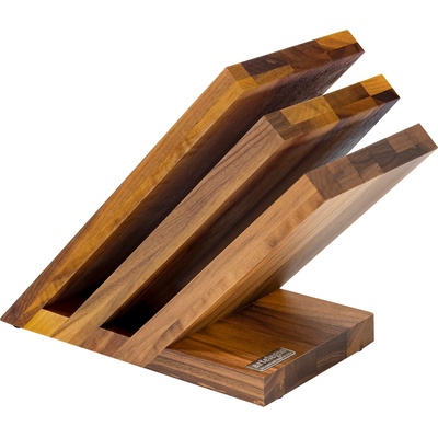 Artelegno Блок за ножове Venezia 3 от орехово дърво магнитен (AL-08/WL)