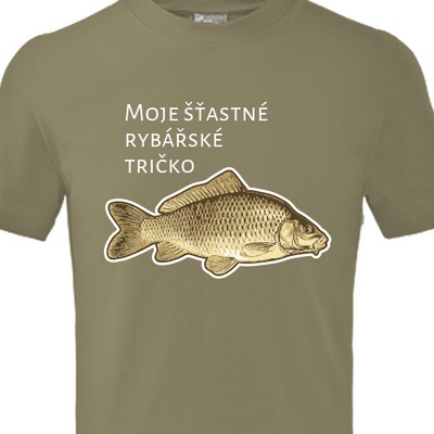 Dětské tričko s kaprem dětské