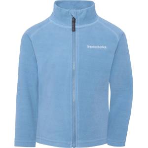 Didriksons Детско поларено яке Didriksons Kid's Monte Full-Zip 10 Fleece jacket - Winter Blue - размер 110 (703-5308-1114)