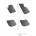 FroGum Гумени стелки за Audi А3 8L 96-03г (pa51284-0732)