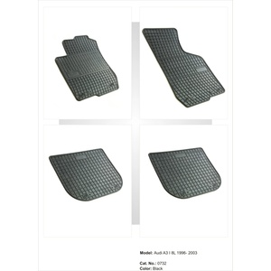 FroGum Гумени стелки за Audi А3 8L 96-03г (pa51284-0732)