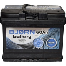 Bjorn AGM 12V 60Ah 680A BAGM0600