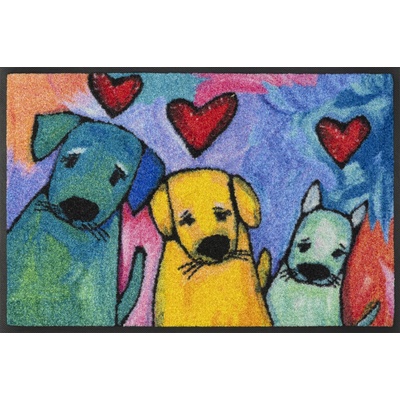 wash+dry Interiérová rohožka Doggies 40 x 60 cm