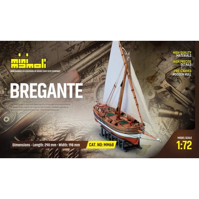 Mamoli Товарна ветроходна лодка - Bregante Leudo Mediterraneo (MM68)