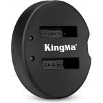 KingMa Двойно USB Зарядно за EN-EL12 Батерии за Nikon Coolpix P330, AW110 и S9500 Зарядно за батерии