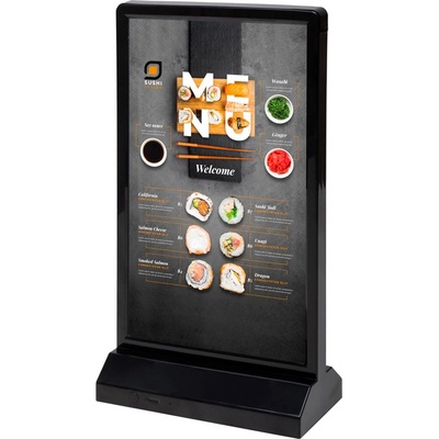 Jansen Display T stojánek LED DL Černý, 117 x 240 mm – Sleviste.cz