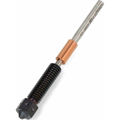 Originální tryska E3D Obxidian s vysokým průtokem 0,8 mm pro 3D tiskárny Creality řady K1 - filament 1,75 mm - kalená ocel +