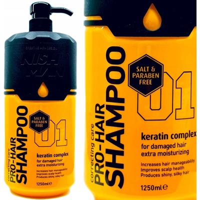 Nish Man Pro hair shampoo 1250 ml