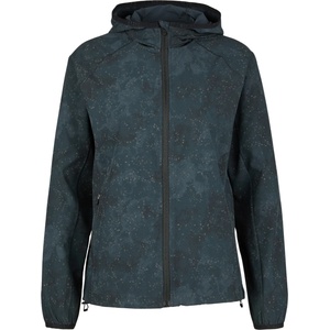 Stoic Дамско яке за бягане Stoic Women's HelsingborgSt. II Performance Jacket Running jacket - Black / Multi (128-0609-0114)