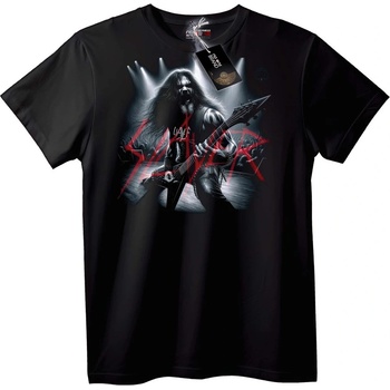 NOONEBRAND Тениска Slayer Рок Група - XS, Black