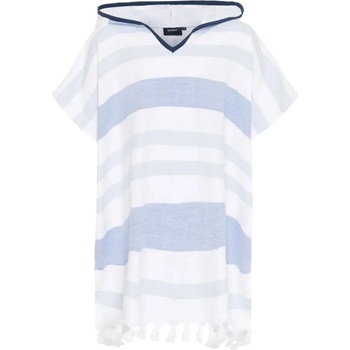 SEA RANCH Kids Bondi Beach bathrobe - White (Federal Blue / White)