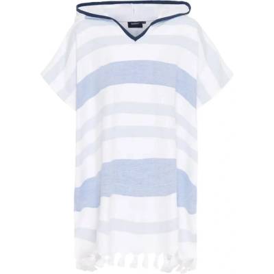 SEA RANCH Kids Bondi Beach bathrobe - White (Federal Blue / White)