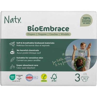Eco by Naty Plenky Midi 4-9 kg 30 ks