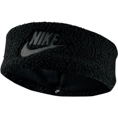 Nike Лента за глава Nike W HEADBAND SHERPA Черен Velikost OSFM