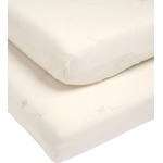 Mamas & Papas Чаршаф с ластик Mamas & Papas Welcome to the World Duckling - Cream, 2 броя, 70 x 142 cm (779592800) - ozone
