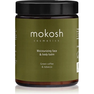 Mokosh Green Coffee & Tobacco hydratační tělové mléko 180 ml