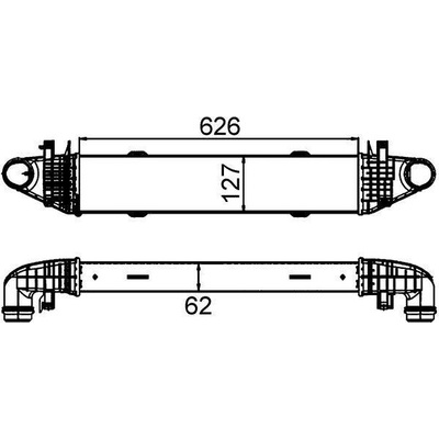 Chladič turba MAHLE CI 428 000S (CI428000S)