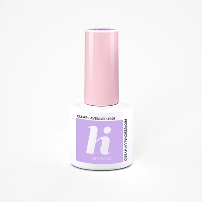Hi Hybrid lak na nehty clear lavender 301 5 ml