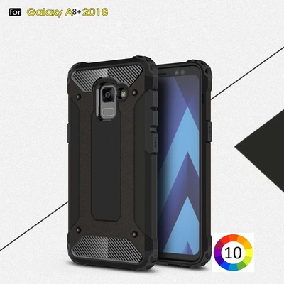 Samsung Galaxy A8+ 2018 / A8 Plus Удароустойчив Калъф 2 и Протектор