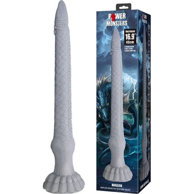Power monsters basilisk fantasy silicone dildo 43 cm Ø 5 cm
