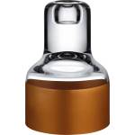 Nude Свещник за класическа свещ Contour с медна основа транспарантен (1076523)