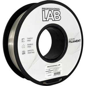 Professional Lab FG-P68-E1, 3D филамент, PLA, 1, 75mm, 1000g, Прозрачен (Transparent) (FG-P68-E1)