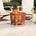 vidaXL Стъпало Правоъгълна 4 pcs Сребрист 80 x 40 cm Алуминий (4104334)