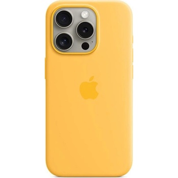 Apple iPhone 15 Pro Silicone Case with MagSafe - Sunshine MWNK3ZM/A